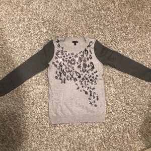 Express sequin sweater